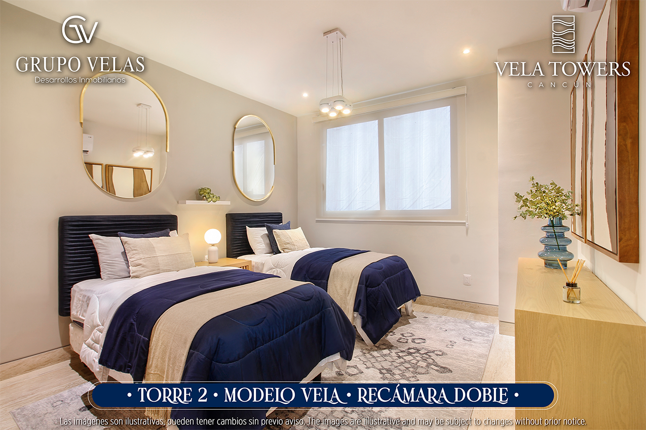 RECAMARA DOBLE_MODELO VELA_VELA TOWERS_BROKERS